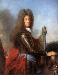 Maximilian II. Emanuel (Ludwig Maria Joseph Kajetan Anton Nikolaus Franz Ignaz Felix, kurz Max Emanuel; * 11. Juli 1662 in München; † 26. Februar 1726 ebenda) war seit 1679 Kurfürst von Bayern. Während des Großen Türkenkrieges machte er sich als Feldherr in kaiserlichen Diensten einen Namen. Die Osmanen nannten ihn wegen seiner blauen Uniformjacke, die weit über die Schlachtfelder zu sehen war, den Blauen König. Sein großer Ehrgeiz veranlassten ihn zu Beginn des Spanischen Erbfolgekrieges ein Bündnis mit den Franzosenkönig Ludwig XIV. gegen den Kaiser einzugehen. In französischen Diensten wollte er 1703 Tirol erobern und scheiterte. Nach der Schlacht von Höchstädt von 1704, wo ein alliiertes Heer aus Kaiserlichen unter Befehl von Prinz Eugen von Savoyen sowie der Engländer unter dem Befehl des John Churchill, 1. Duke of Marlborough die Truppen der Franzosen unter dem Befehl von Marschall Tallard und der Bayern unter dem Befehl von Kurfürst Maximilian II. Emanuel, vernichtend geschlagen hatte, musste er Bayern verlassen. Im Jahr 1706 wurde über ihn sogar die Reichsacht verhängt. Nach dem Ende des Krieges konnte er seine Herrschaft in Bayern wieder antreten. 