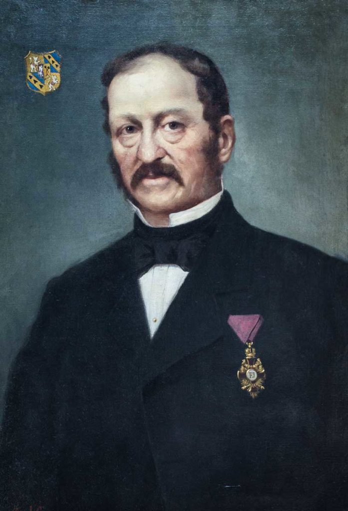 Dr. Hieronymus von Klebelsberg zu Thumburg, Landeshauptmann vom 22. März 1861 bis 26. Februar 1862