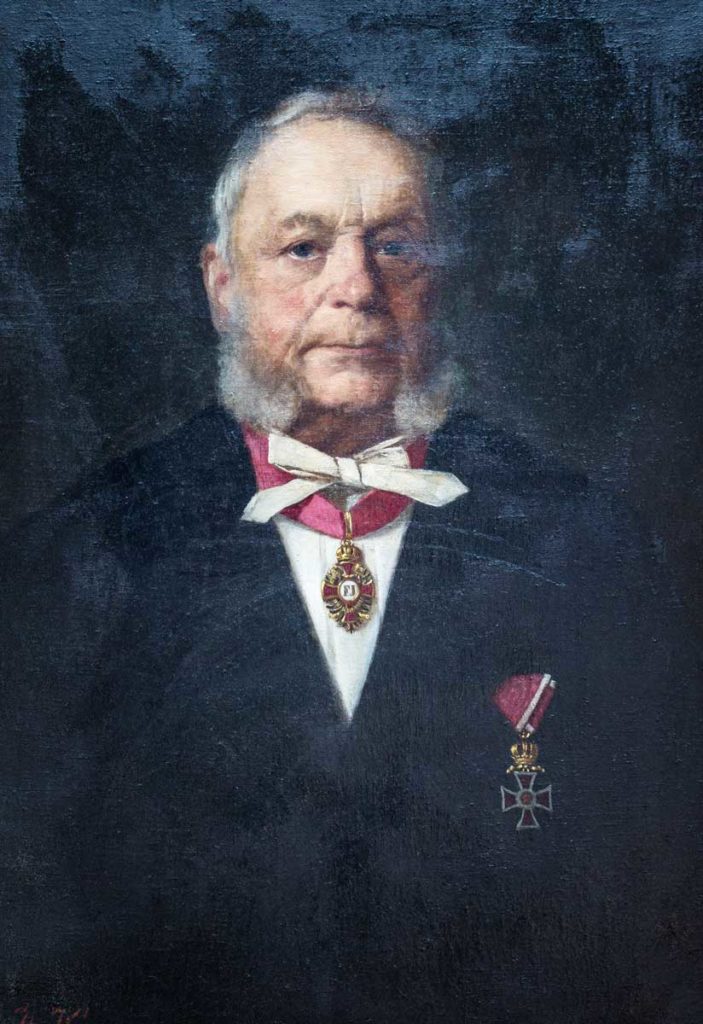 Dr. Johann Kiechl, Landeshauptmann vom 20. Dezember 1862 bis 22. Dezember 1866 