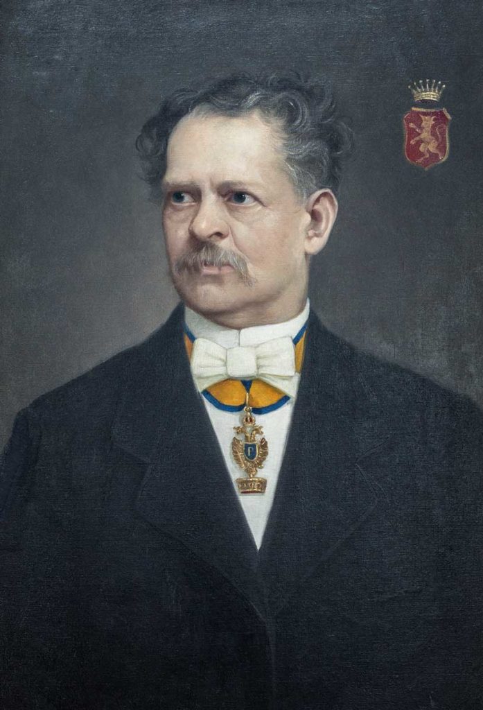 Dr. Wilhelm von Bossi-Fedrigotti von Belmonte war Landeshauptmann vom 11. April 1877 bis 8. Juli 1881